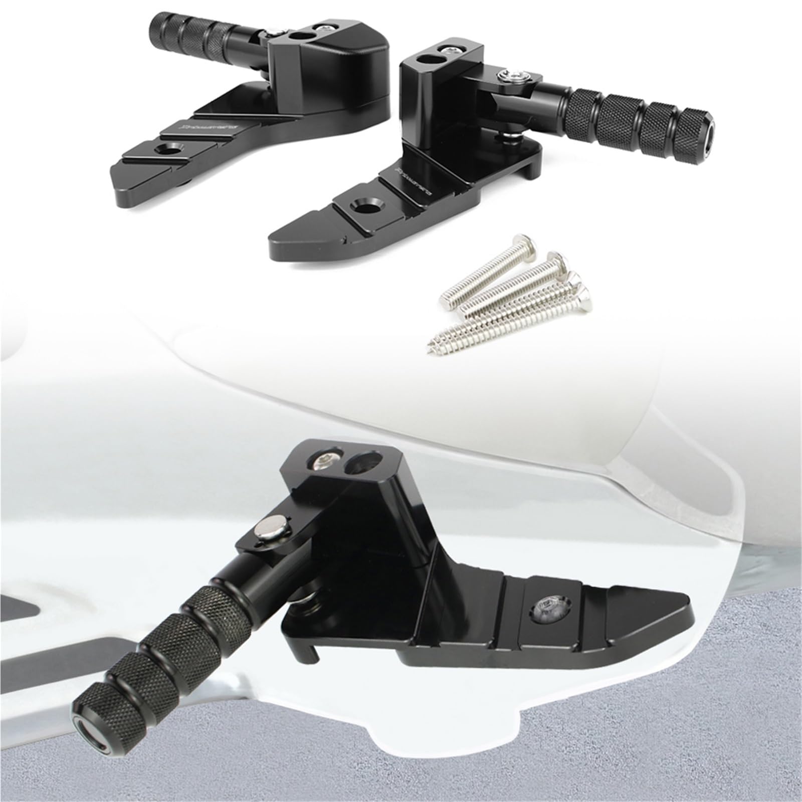 Adaptateur de pédale Vespa d'extension pliables pour des trajets duo confortables