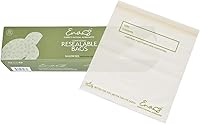 Vista 1 de Earth's Natural Alternative - Bolsas de almacenamiento de alimentos 100 % compostables (50 galones), bolsas ecológicas, resellables, resistentes