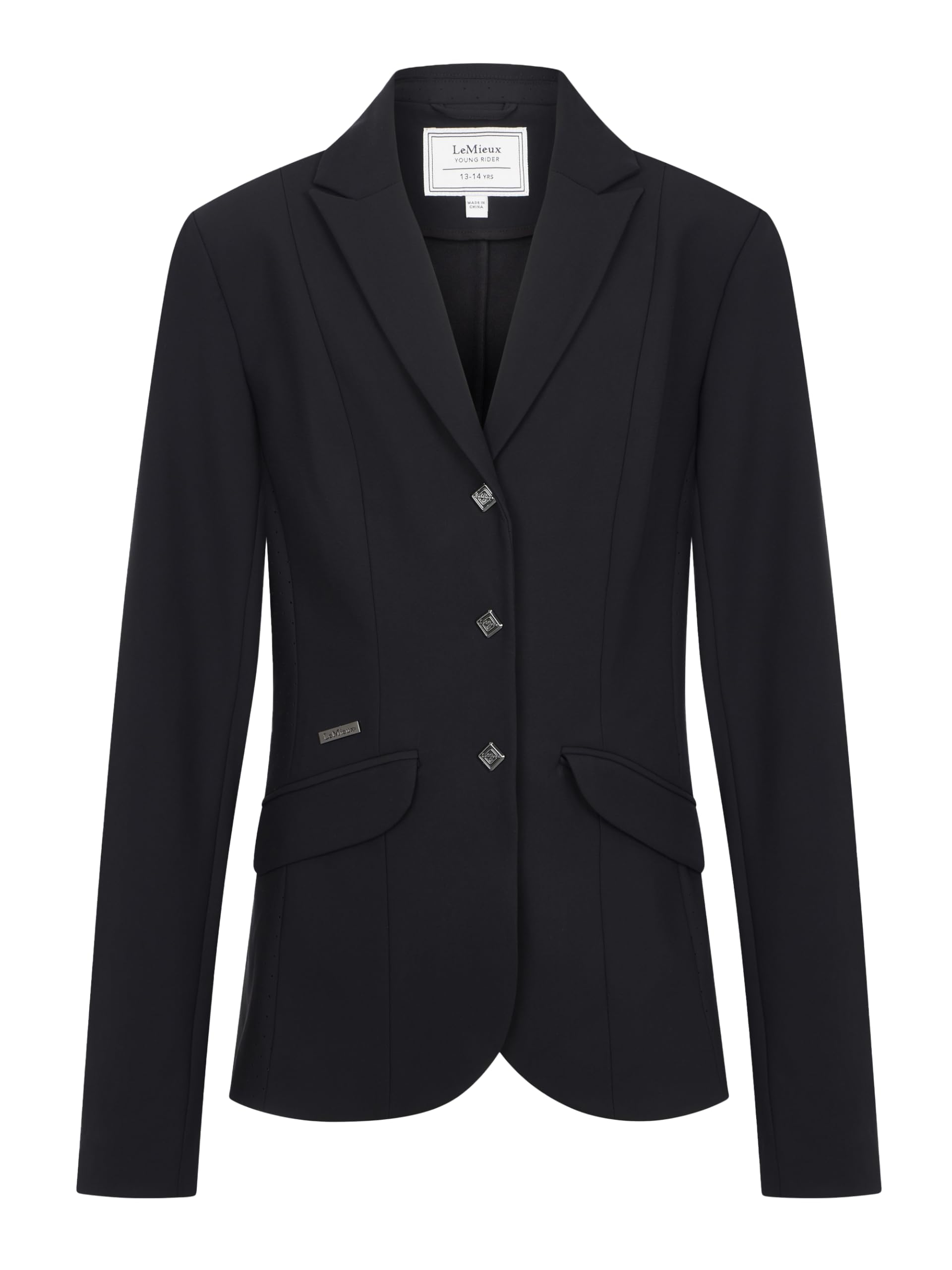 Lemieux Navy Young Rider Kennedy Show Jacket - Childrens Equestrian Competiton Jacket - 11-12 Years