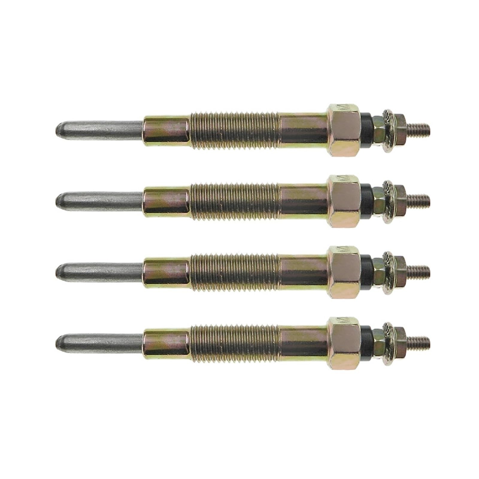 Xuanqingyi Store 4 pezzi di candelette riscaldanti compatibili con Triton, compatibile con Lancer, compatibile con Delica