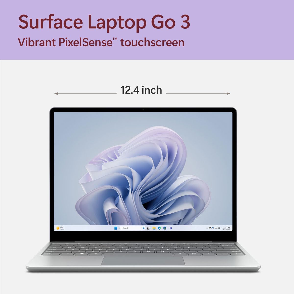 Amazon.com: Microsoft Surface Laptop Go 3 12.4
