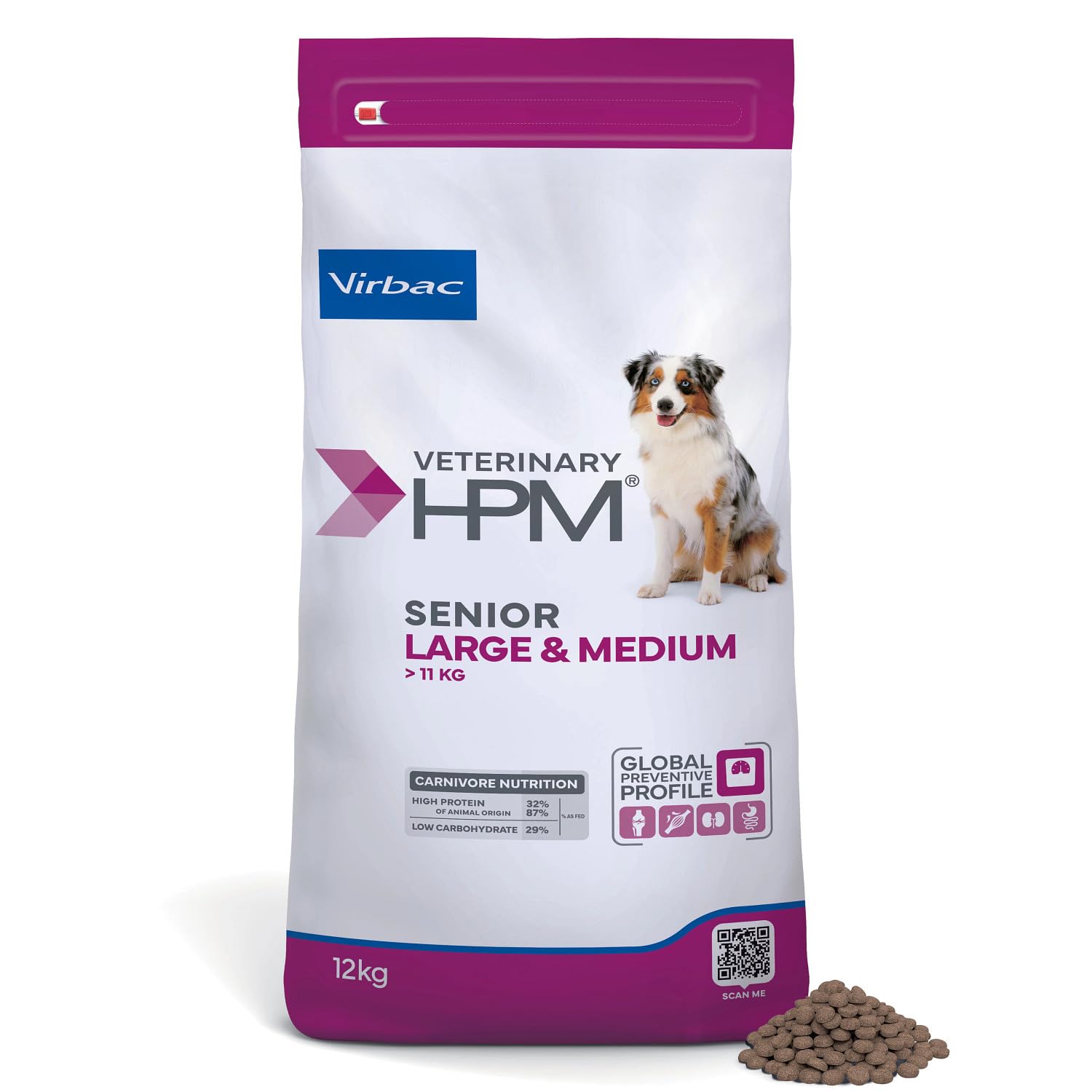 HPM Virbac Hpm Canine Senior Large Medium 12Kg 12000 g