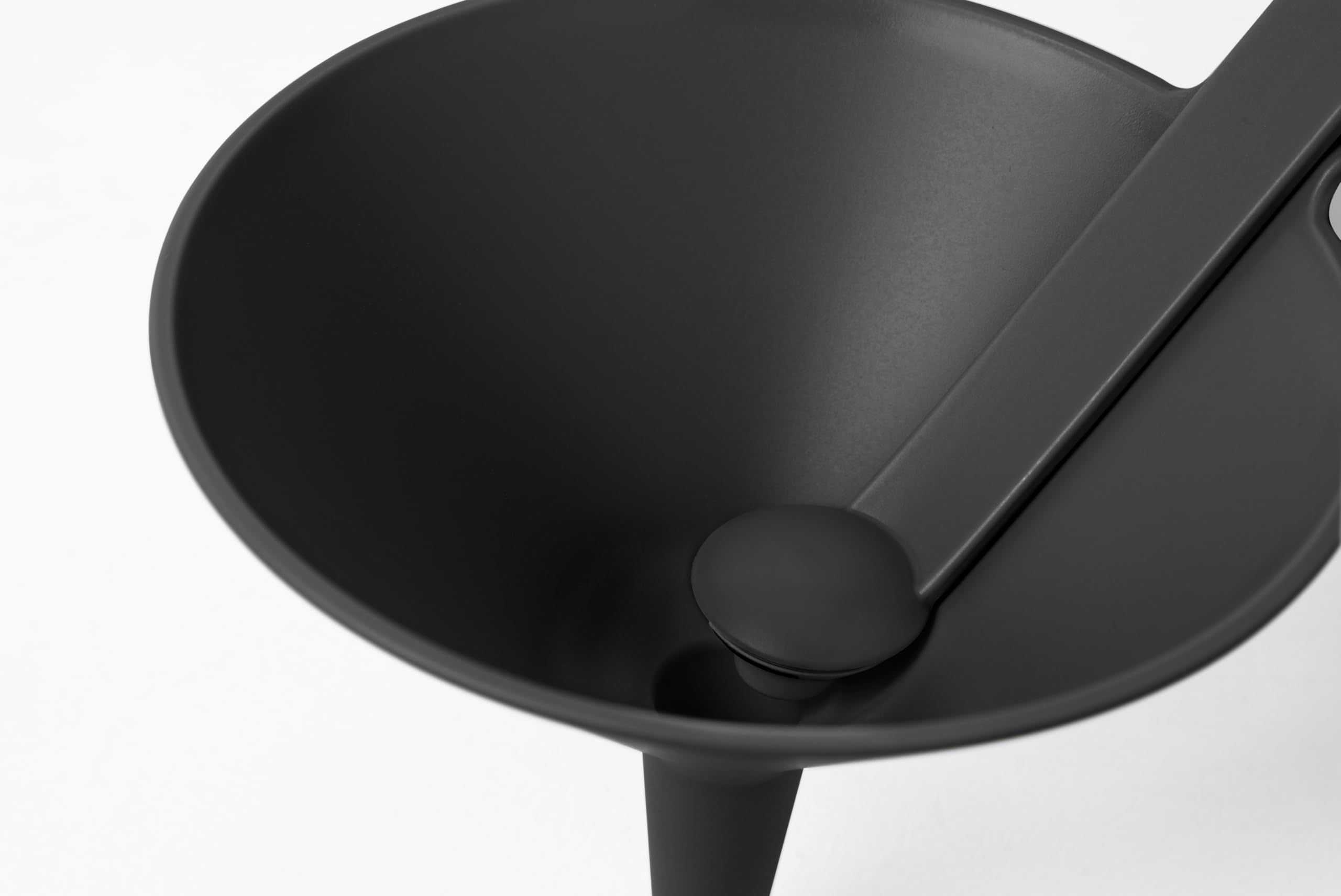 Blim Plus - Imbuto Dosatore Dolina Carbon Black con Tappo Ermetico - Travaso Decorazione Precisa - Made in Italy