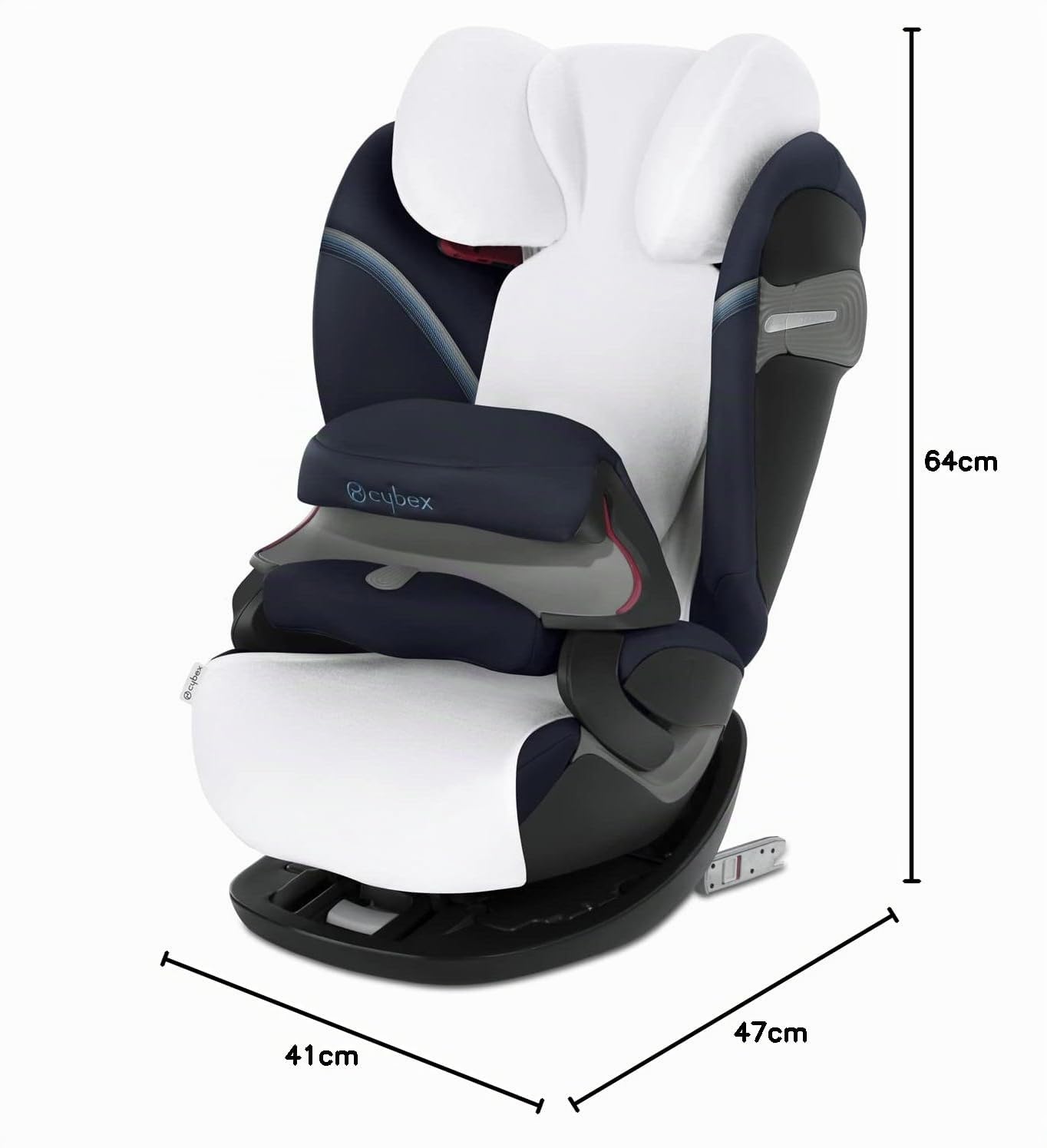 CYBEX Rivestimento estivo, Per seggiolini auto delle linee Pallas & Solution X, Bianco