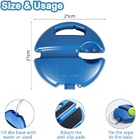 WOKICOR Tenisztrainer szett 2 visszapattanó labdával önálló edzéshez 3