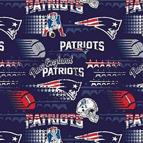 patriots cotton fabric - 1 yard