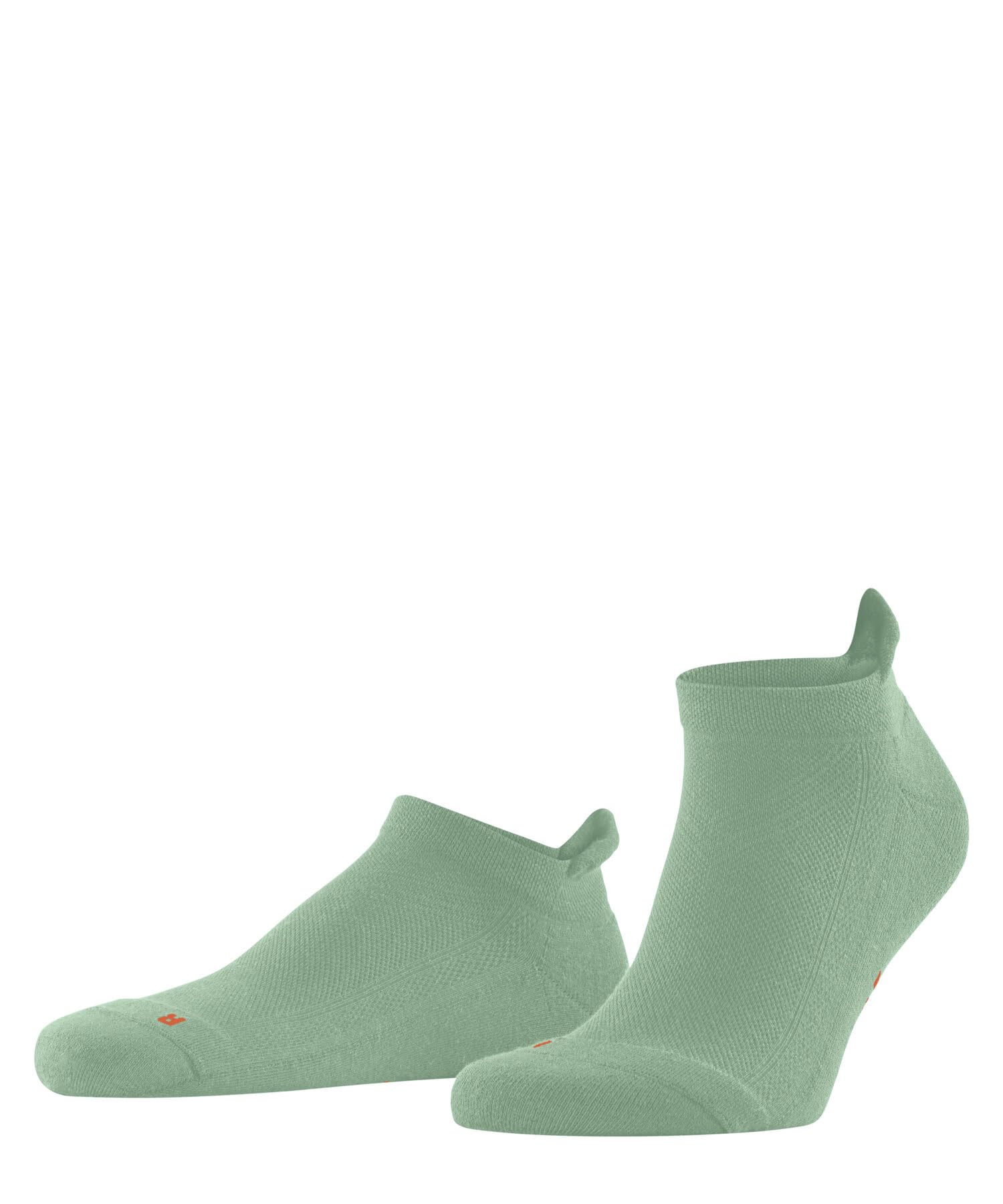 FALKE Unisex Sneakersocken Cool Kick Sneaker U Sn weich atmungsaktiv schnelltrocknend kurz einfarbig 1 Paar, Grün Moss 7189, 46-48