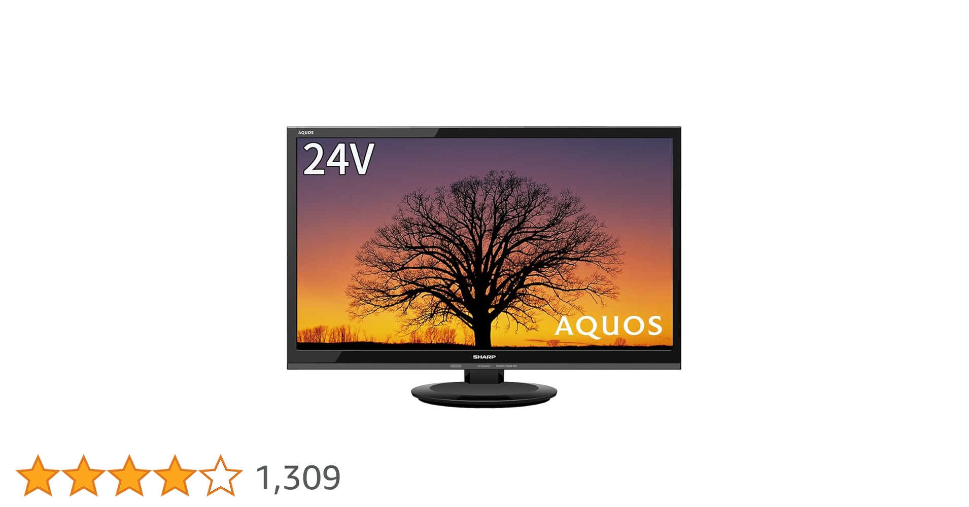 宝*場様 SHARP 2T-C24AC1 AQUOS 24V型 ハイビジョン 液 Amazon | シャープ ハイビジョン 液晶テレビ 2T-C24AC1 外付け