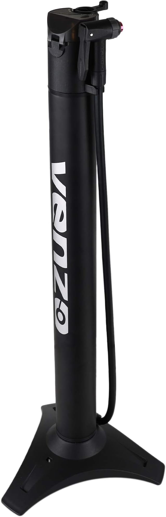 CyclingDeal VENZO Road Mountain MTB Bike Bicycle High Pressure 160 PSI Floor Rechargeable Reserve Air Tank for Tubeless Tire Rechargeable Air Tank