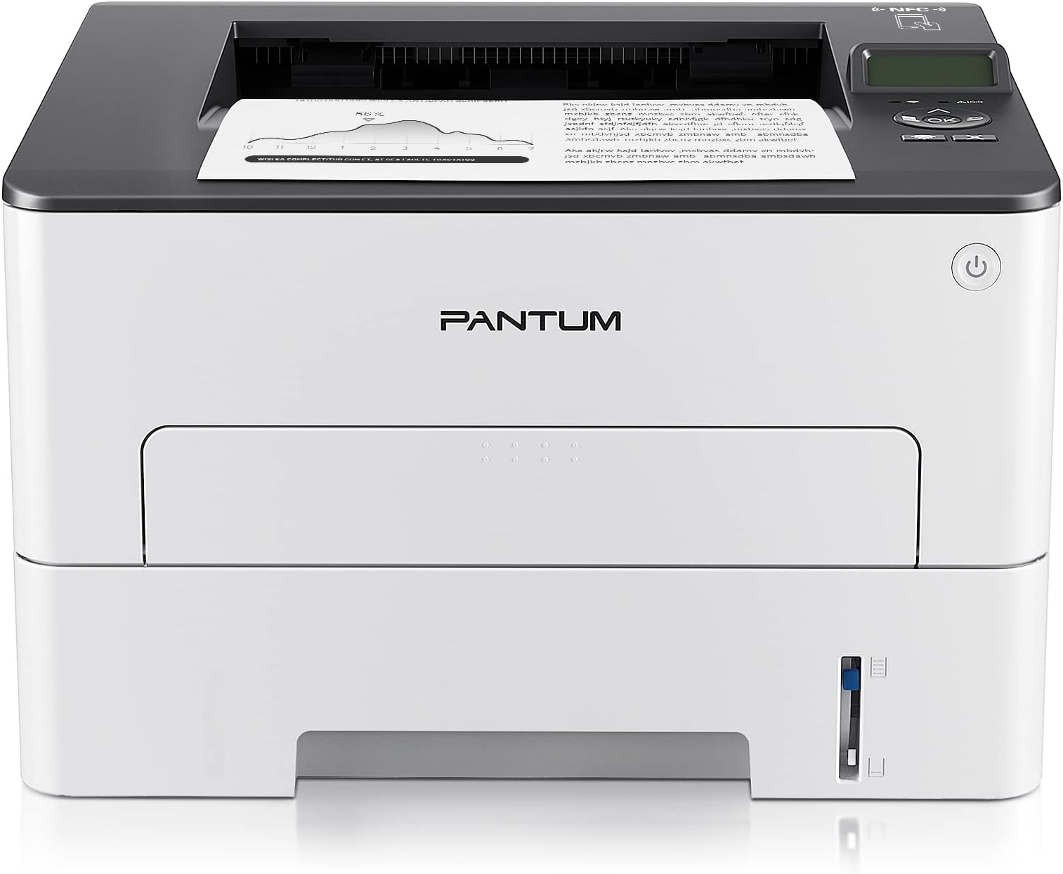 PANTUM P3012DW Monochrome Laser Printer, Wireless Printing & Auto Two-Sided Printing for Home and Small Office Use (V4G09B)