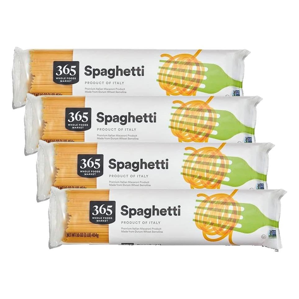 Image of 365 by Whole Foods Market, Spaghetti, 16 Ounce (Pack of 4)