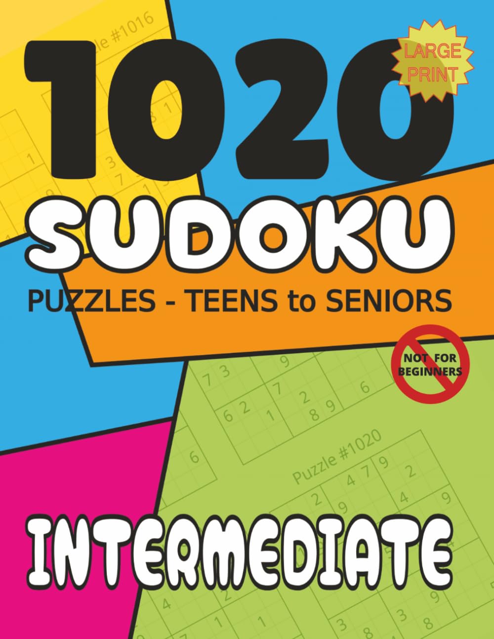 1020 Sudoku Puzzles Intermediate