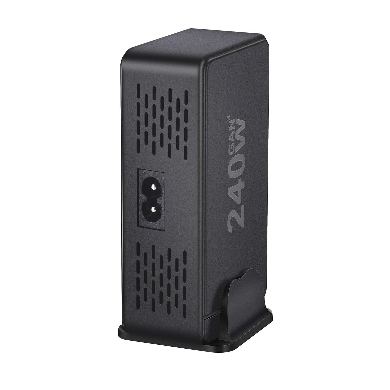 240W Desktop GaN Charger 8-port USB Type C PD Charger Fast Charge 3.0 USB Type C Fast Charger Mobile USB Charger(240W-U-K-White)