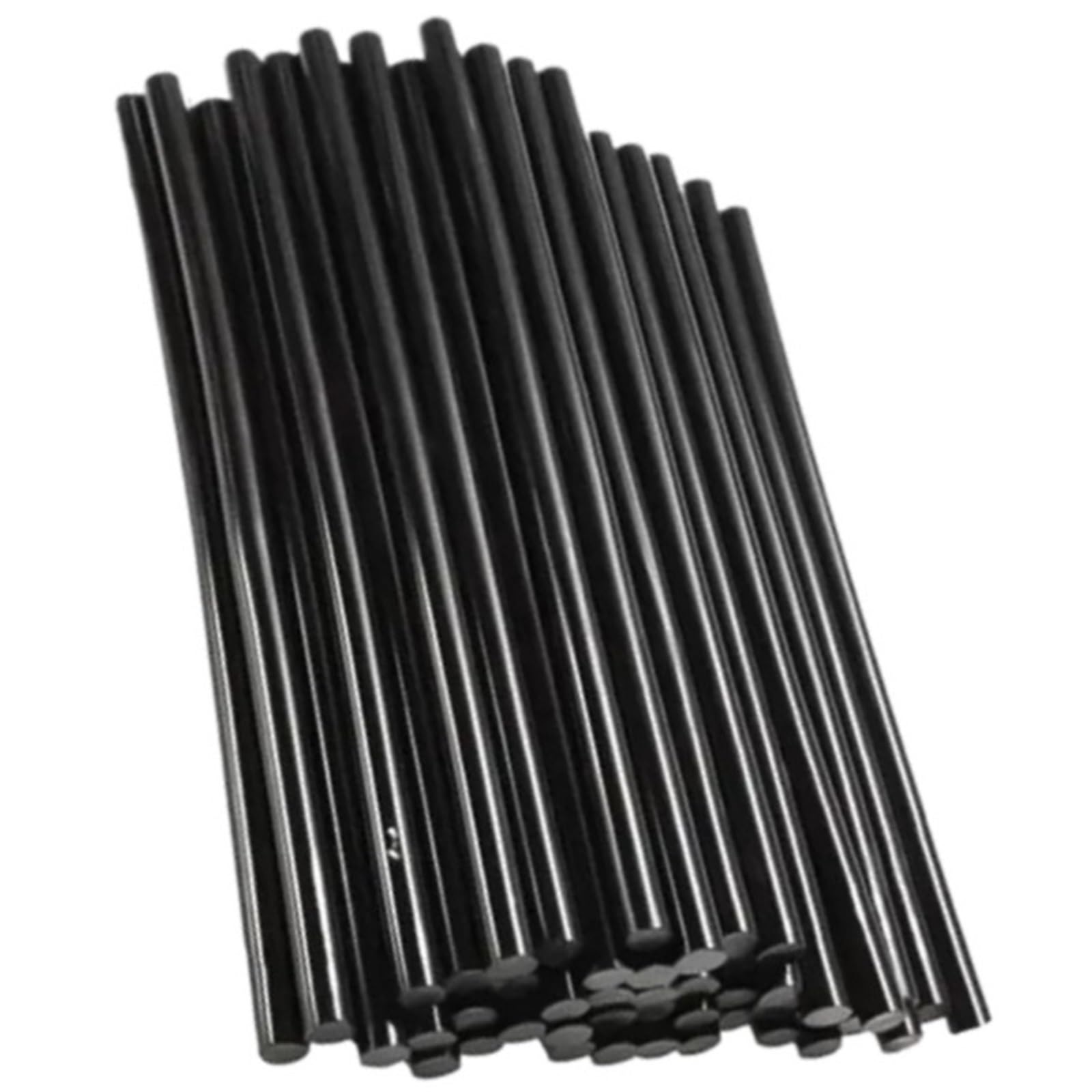 50 Pezzi Di Stick Di Colla A Caldo Neri Fai Da Te, Strisce Di Riparazione For La Rimozione Di Ammaccature Senza Vernice, Ad Alta Viscosità, Strumenti Di Estrazione Ad Adesione Forte.(11X270MM)