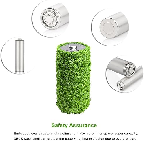 Miniatura 5 de Kastar AA (paquete de 48) baterías recargables Ni-MH de 2700 mAh de súper alta capacidad precargadas