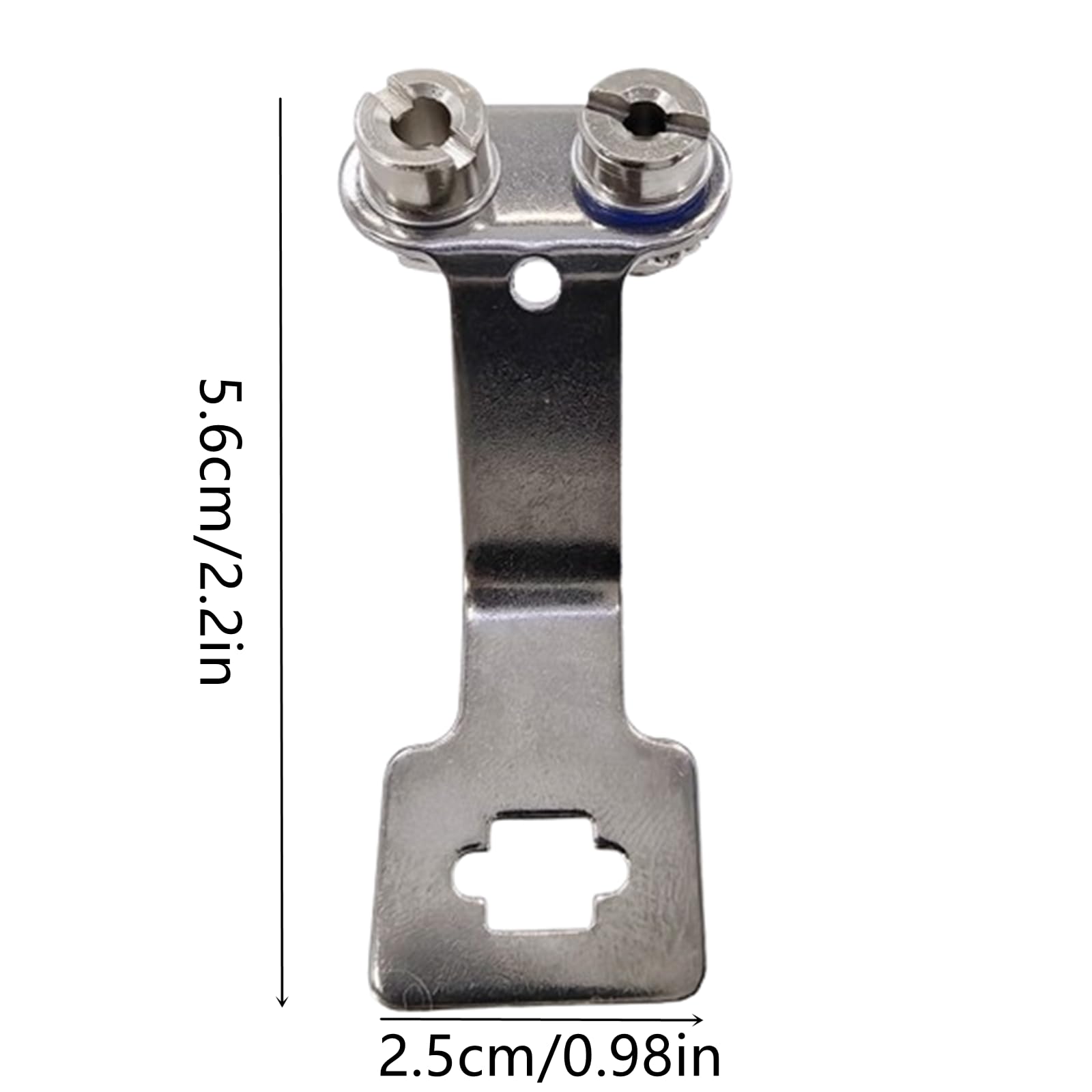 Cbhoktyue Stainless Steel Fencing Foil Socket Replacement, Sturdy Damage Proof Bracket Fencing Mount for Training and Competition