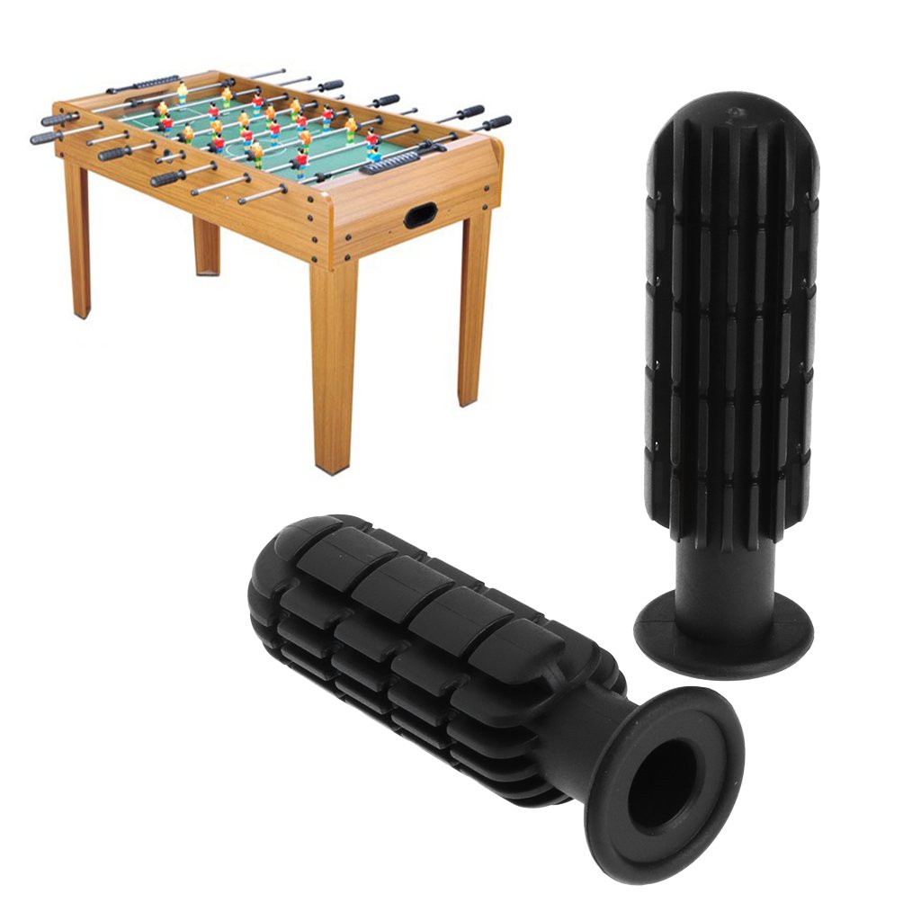 ljhnba 2pcs/lot Soccer Table Part Replacment Child Soccer Fussball Foosball PVC Handle Grip