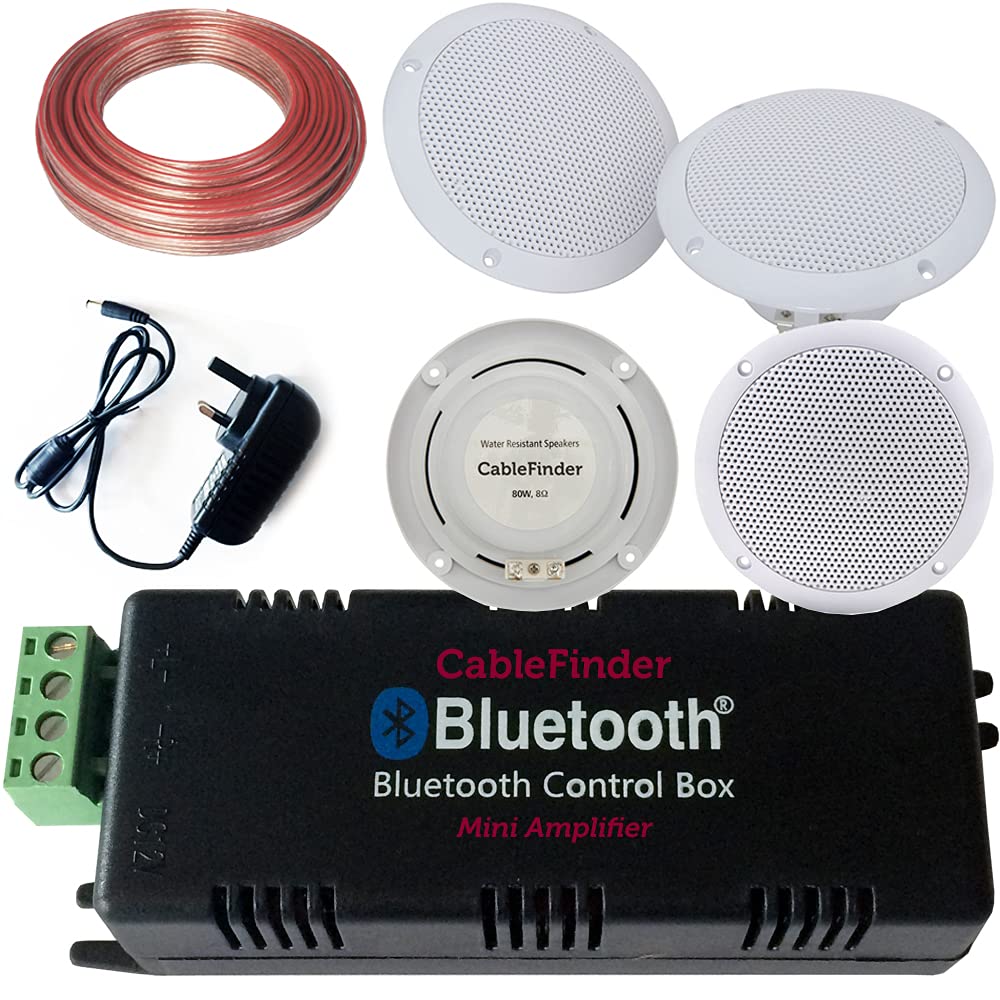 4x 80W Ceiling Speaker Kit 