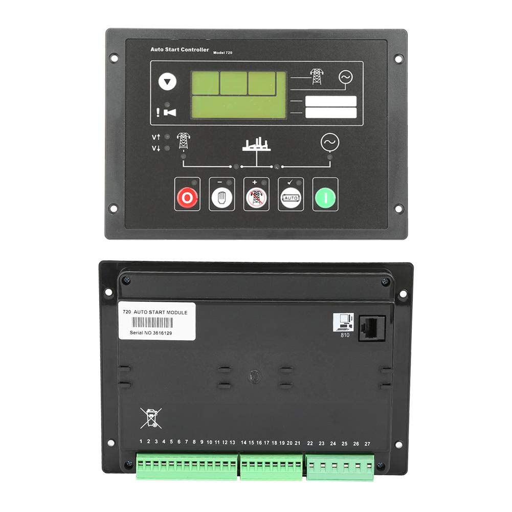 Generator Control Panel, Generator Controller Auto Start for Electronics Spare Parts