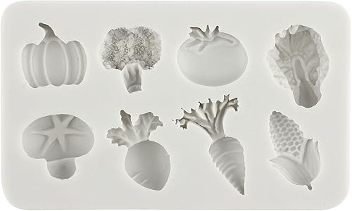 Miniatura 9 de Molde de fondant de verduras, zanahoria, tomate, coliflor, chocolate, moldes de silicona para decoración de pasteles de azúcar, decoración de