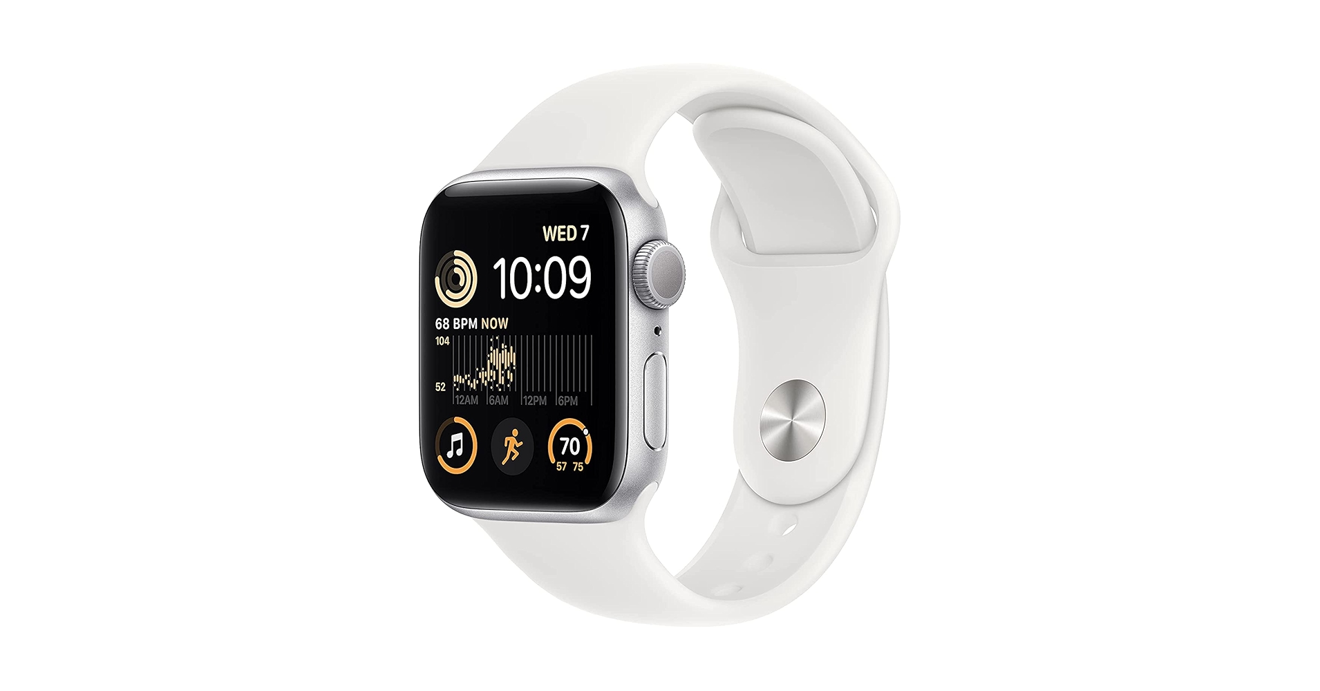 Amazon.com: Apple Watch SE (2nd Gen) (GPS, 44mm) - Silver