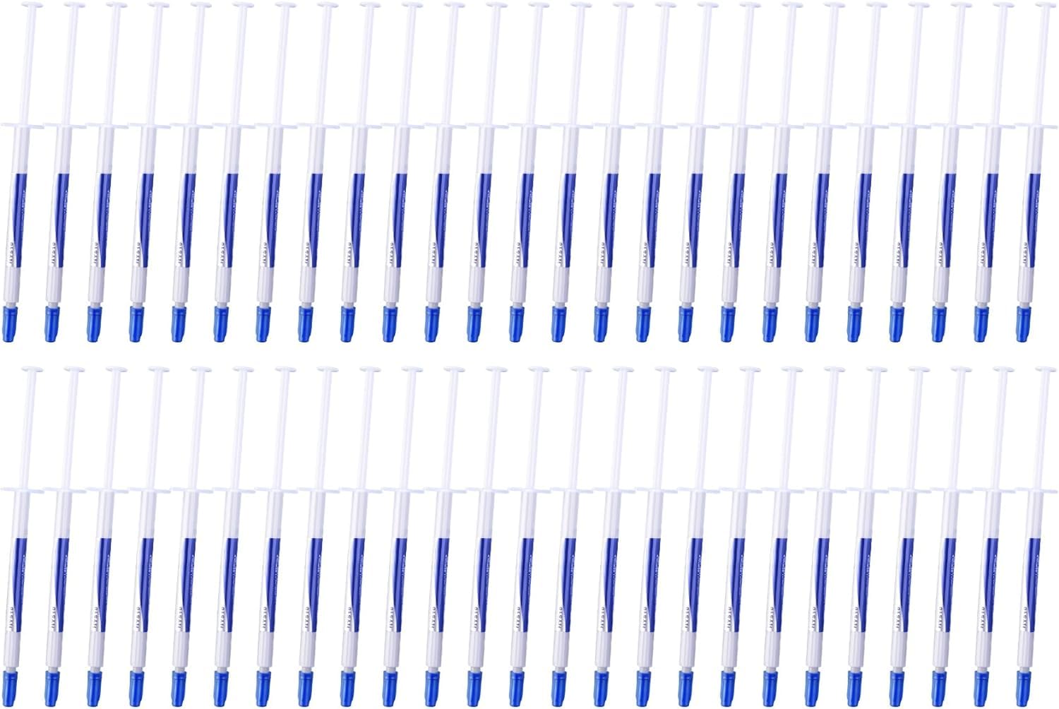 NALACAL 50Pcs CPU Thermal Heatsink Paste, Heat Sink Compound, Silicone Grease Compound, Carbon Based High Performance Non-Conductive, for CPU, Consoles, Graphics Cards, Laptops, 25 Gram