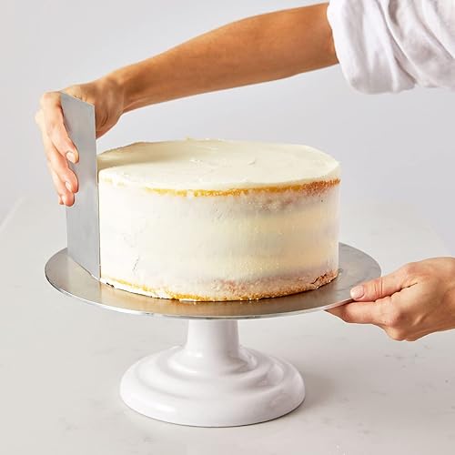 Miniatura 2 de 2 raspadores de pasteles de acero inoxidable, raspador de pasteles, borde de pastel, peine para decoración de pasteles, cortador de pastelería para