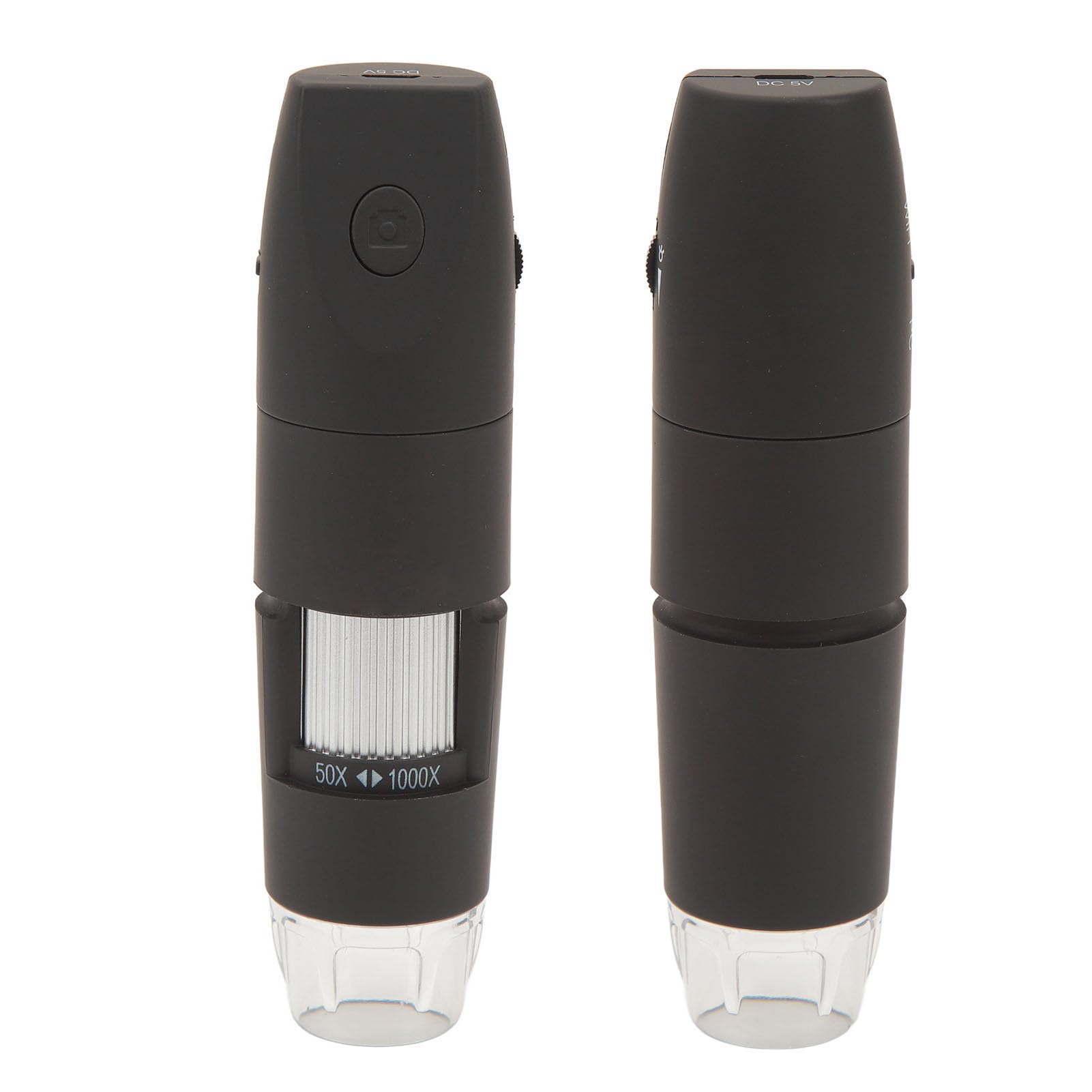 Cyrank Microscopio Digital USB, Microscopio Digital Electrónico De Mano Inalámbrico 50X-1000X 1920x1080P 8 Luces LED Microscopios De Bolsillo De Mano
