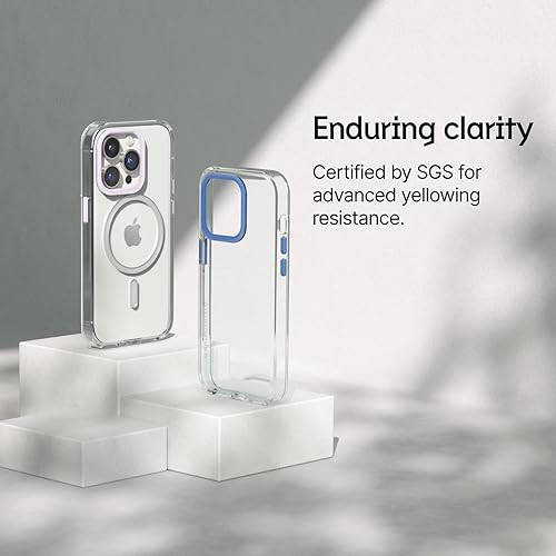 Miniatura 2 de RhinoShield Funda transparente compatible con Magsafe para iPhone 12 Pro Max  Funda magnética superior, resistencia avanzada al amarilleo,