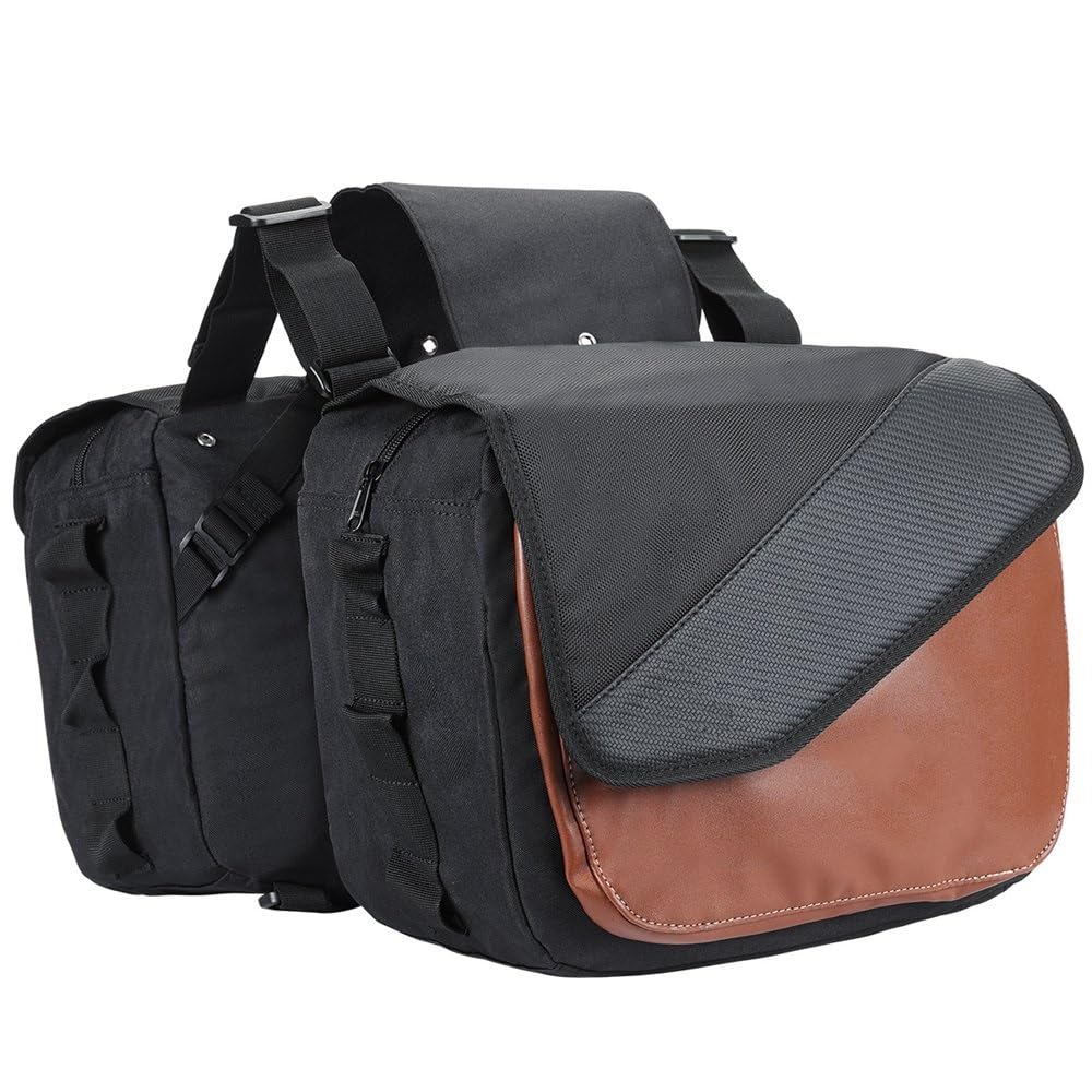 FERFXN Sacoche de Selle Sac Étanche pour Guidon De Moto Sac