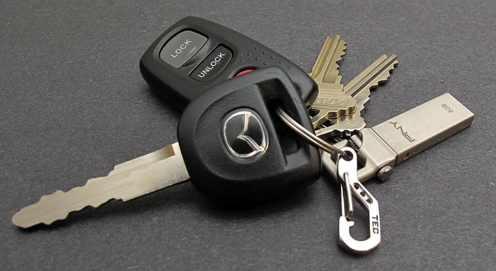 TEC Accessories - Python Clip - Stainless Steel - Gate Clip - Everyday Carry - Keychain Accessory