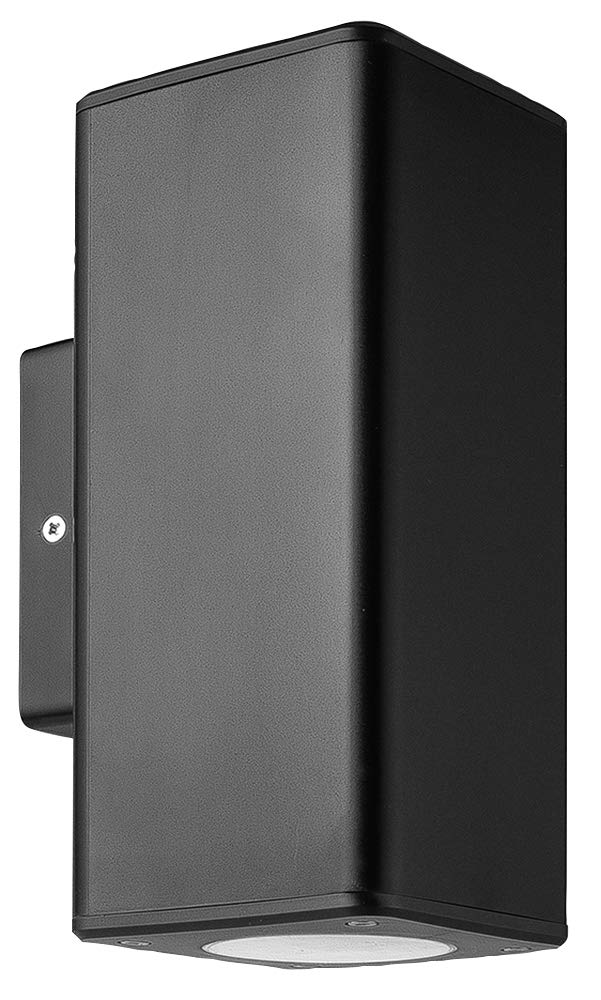 Pro Elec PEL00832 Outdoor Up and Down Squared Wall Light, IP44