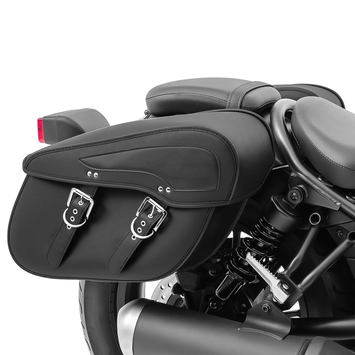 Bolsas alforja para Yamaha XVS 650 A Drag Star Classic VH5 Negro