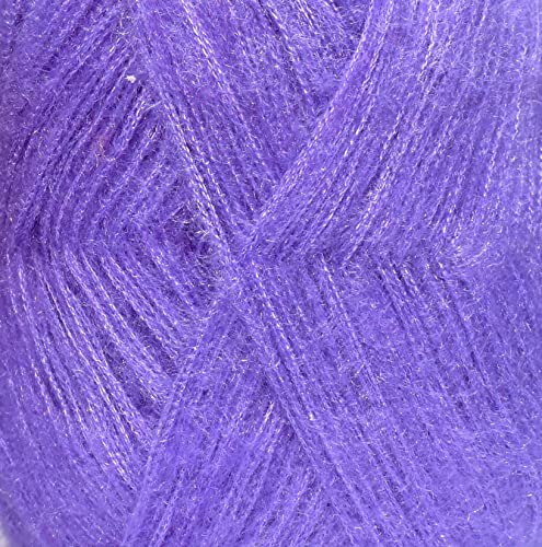 Image of M.G ENTERPRISE Os wal Tarang Knitting Wool Yarn, Soft Fancy Feather Wool Ball Iris 200 gm Best Used with Knitting Needles, Soft Fancy Wool Crochet NeedlesWool Yarn for Knitting. HA