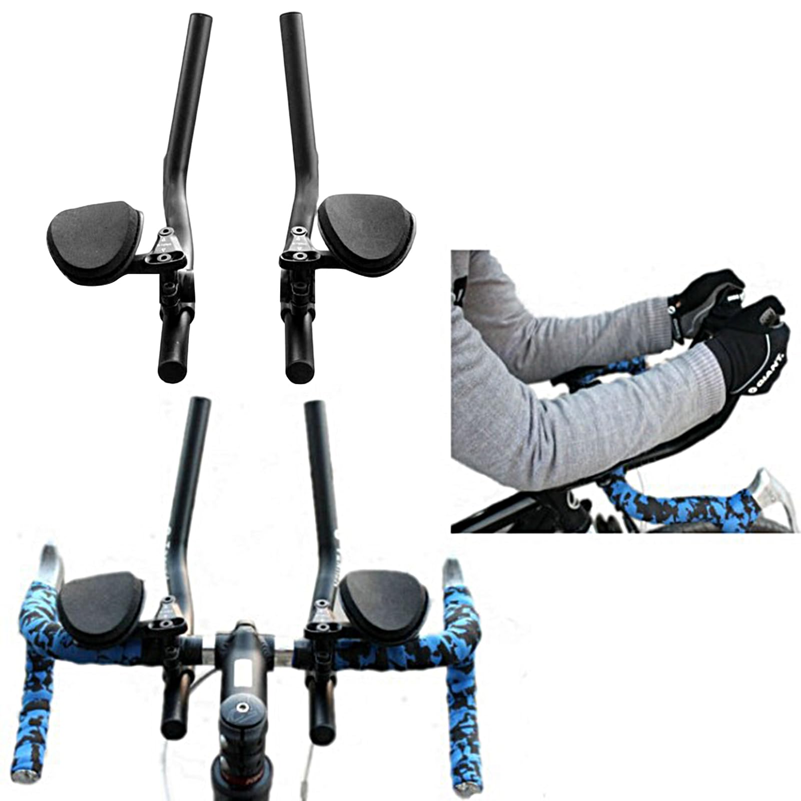 1 para kierownicy rowerowej uniwersalna ergonomiczna konstrukcja stop aluminium odporny na odkształcenia uchwyt do jazdy na rowerze uchwyt części rowerowe