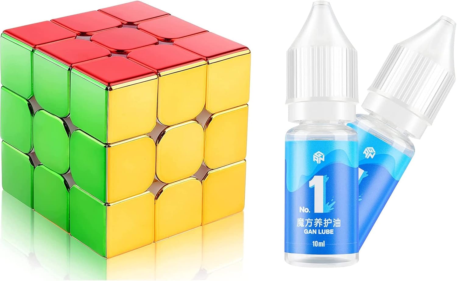 DFantiX Mirror Reflective Speed Cube 3x3x3 and