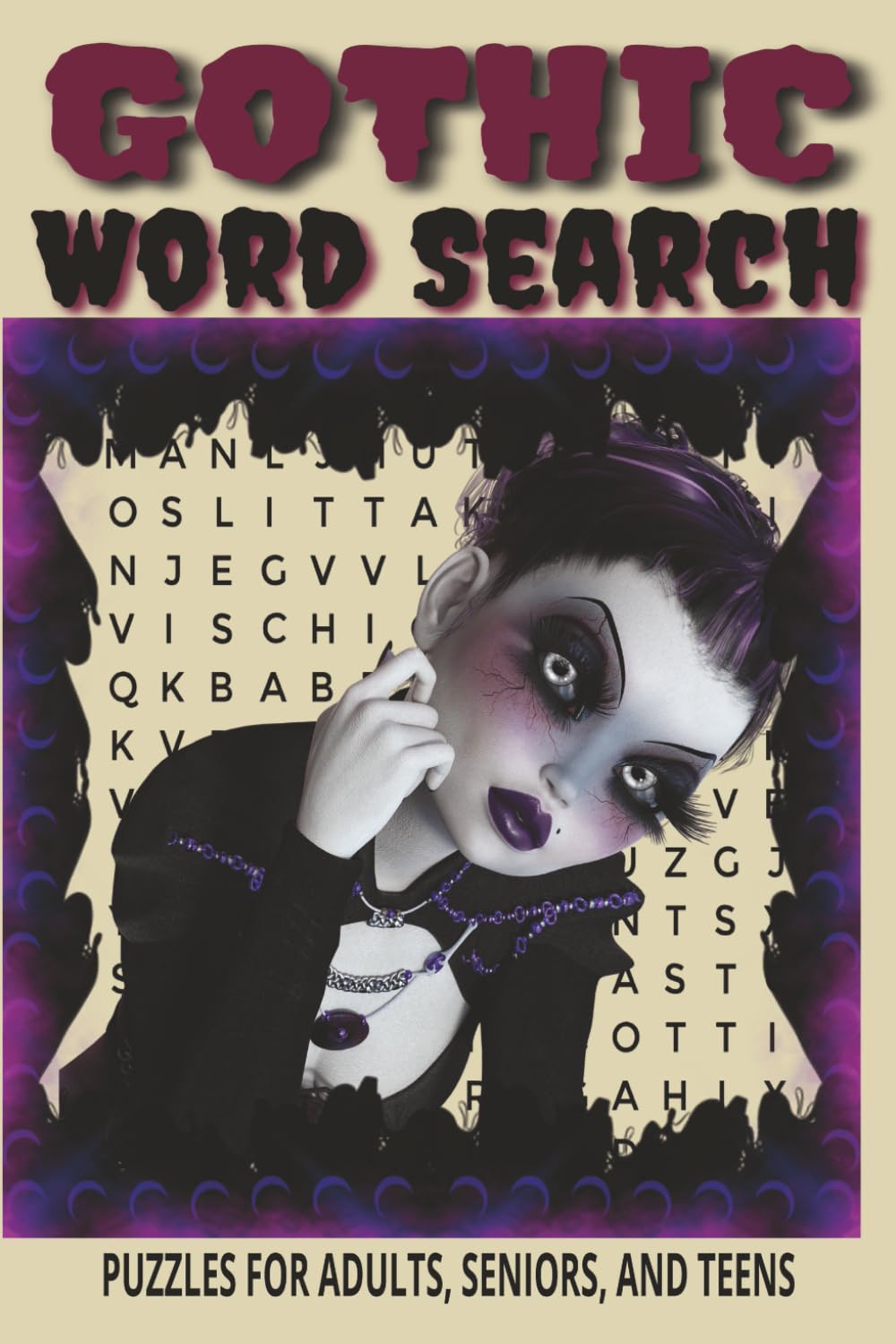 Gothic Word Search Book: Gothic Word Search Puzzle Book for Adults, Seniors, and Teens