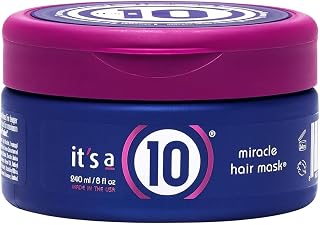 It's a 10 Miracle Hair Mask 8oz - Keratin & Silk Deep Conditioner for Damaged, Frizzy Hair - Repairs, Detangles, Adds Shine