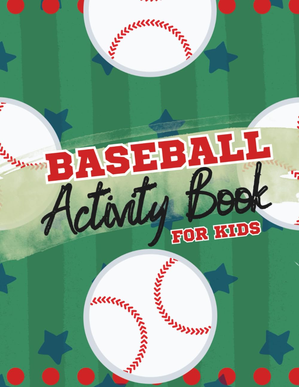 Baseball Kids Activity Book