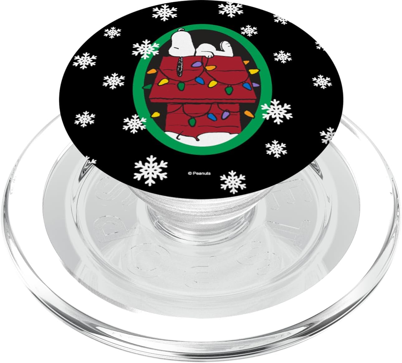 Peanuts - Snoopy Holiday Lights PopSockets MagSafe PopGrip for iPhone