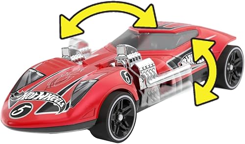 Miniatura 4 de Mattel HPT04 Hot Wheels Surtido Pull-Back Speeders Coche de juguete