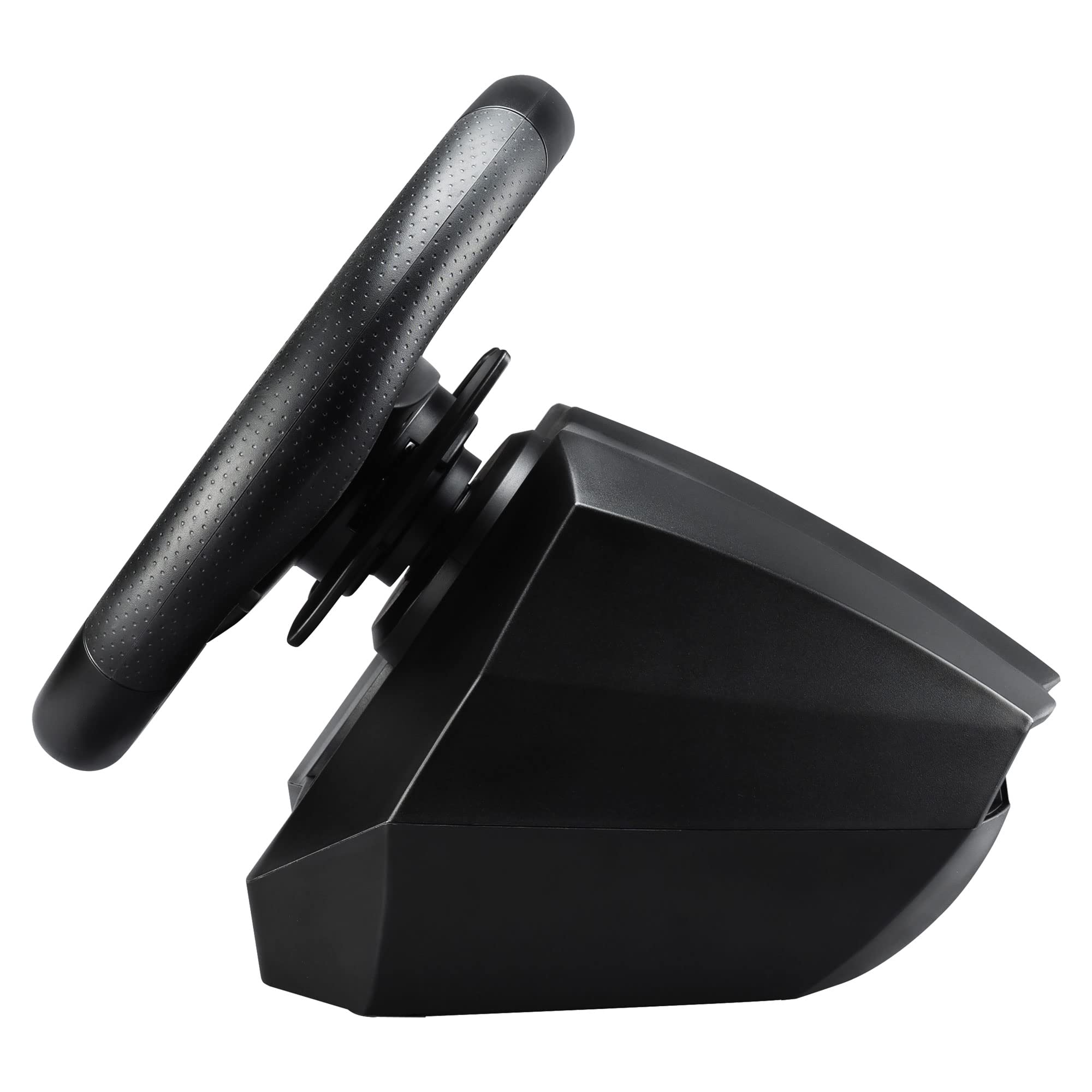 SUBSONIC Superdrive SV710 kierownica wyścigowa z pedałami nożnymi, łopatkami zmiany biegów i wibracjami – kompatybilna z komputerem PC (programowalna do wszystkich gier)