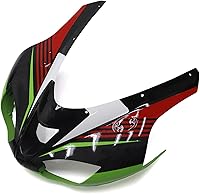 Vista 2 de Sportfairing - Kit de carenado de inyección para ZX6R 2007 2008, kit de cuerpo de plástico ABS para carenados ZX-6R 07 08, color verde y negro