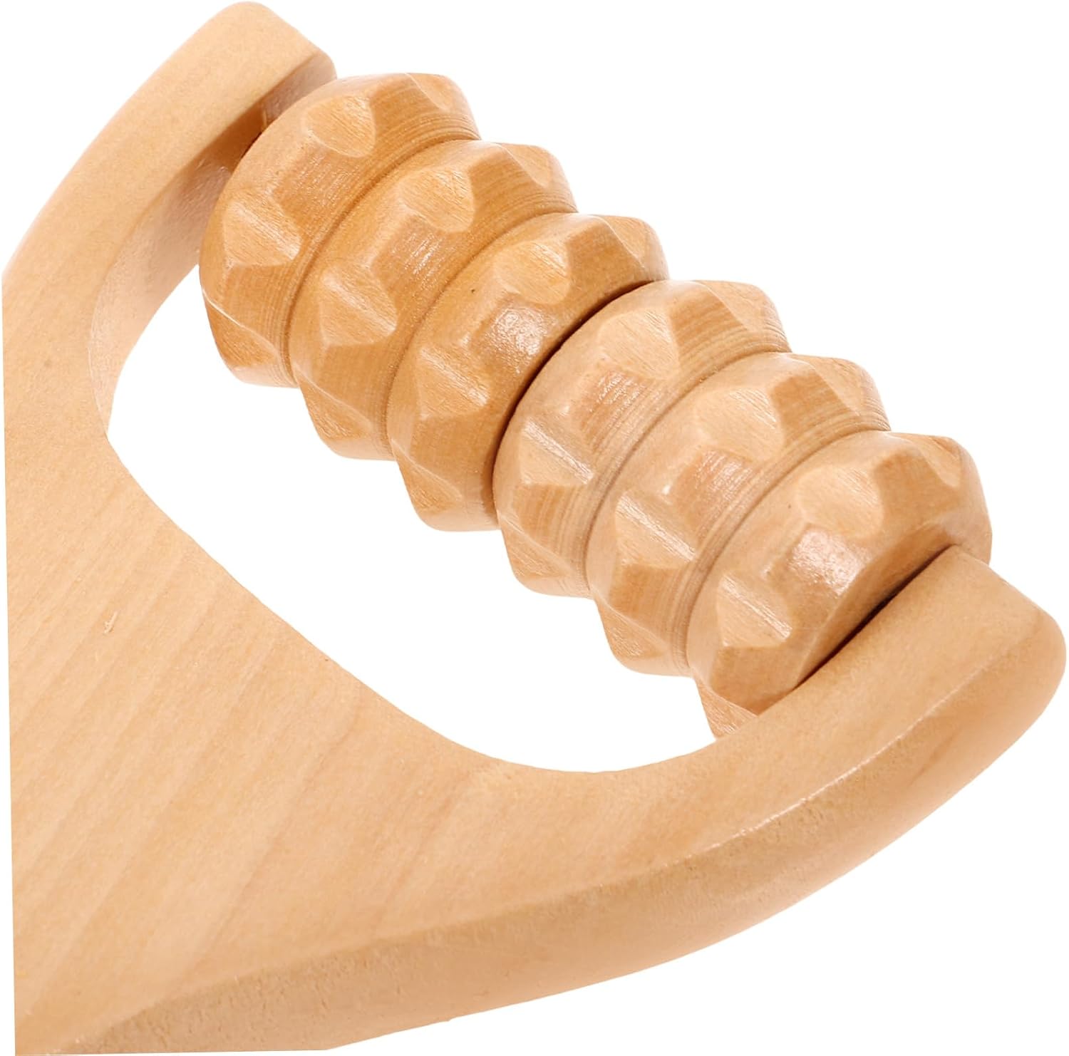 NOLITOY 3sets Massage Roller Hand Massager Tool Manual Massager for Legs Hip Foot Wood Roller