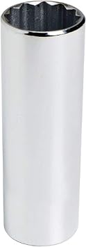 Stanley Proto J5326M 1/2" Drive Deep Socket, 26mm, 12 Point