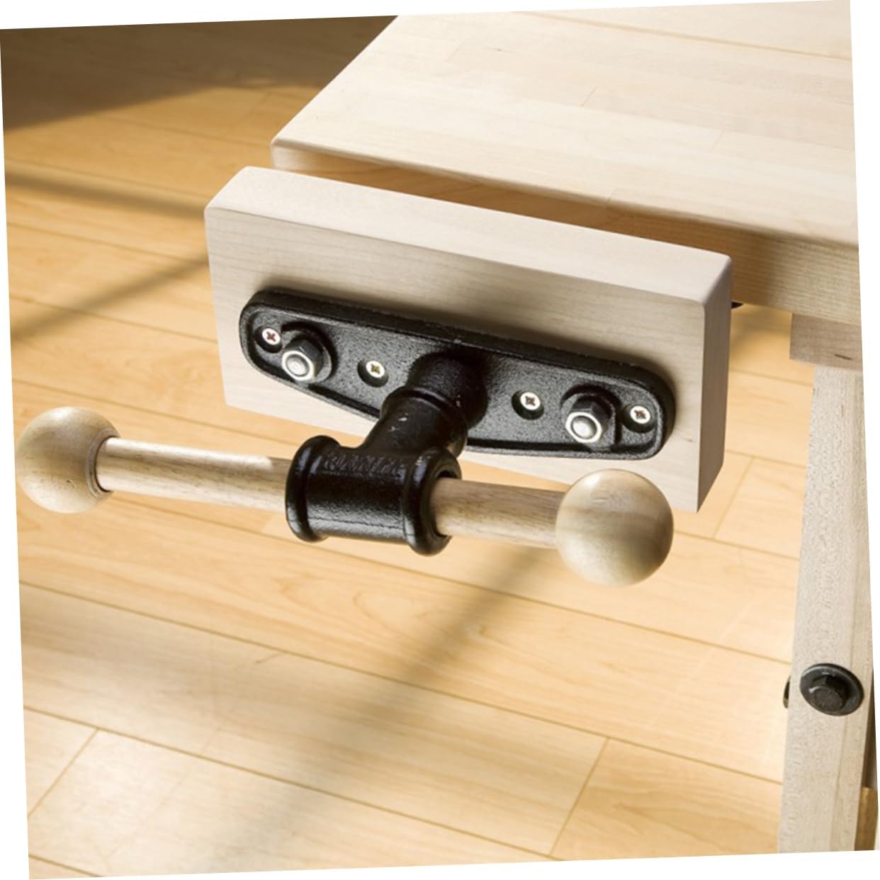 DOITOOL Lightweight Woodworking Table Clamp Tool Construction for Projects Wood Table Connecting Rod and Guiding Fixture for Precision Woodworking Tasks