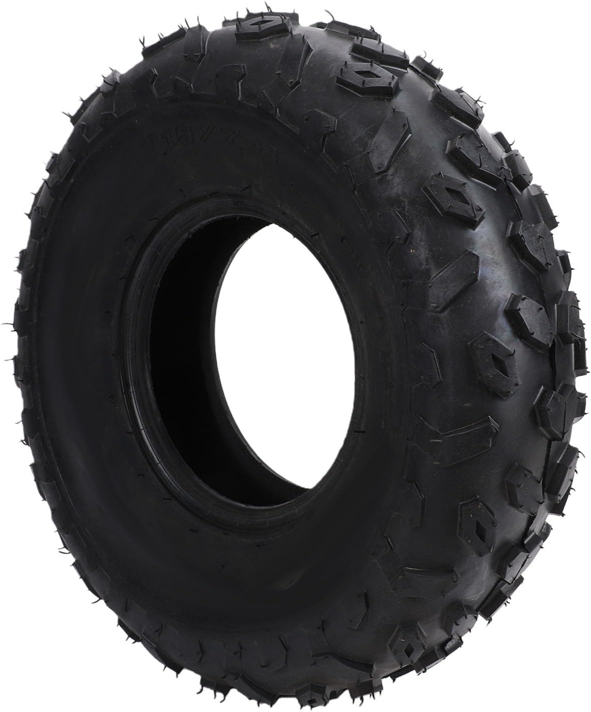 Akozon Opona do Mini-motocykla ATV 19x7 8 Odporna na Przebicie Bezdętkowa Opona Terenowa z 4-warstwową strukturą Przeznaczona do Jazdy w Błocie Piasku i Skałach Zamiennik dla