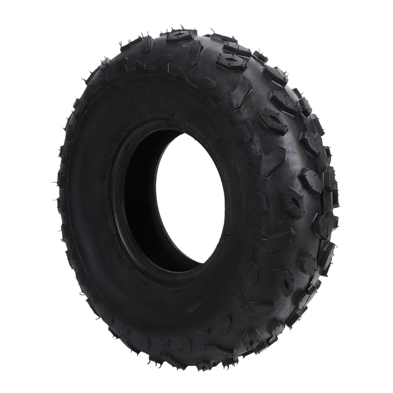 Akozon Opona do Mini-motocykla ATV 19x7 8, Odporna na Przebicie, Bezdętkowa Opona Terenowa z 4-warstwową strukturą, Przeznaczona do Jazdy w Błocie, Piasku i Skałach, Zamiennik dla