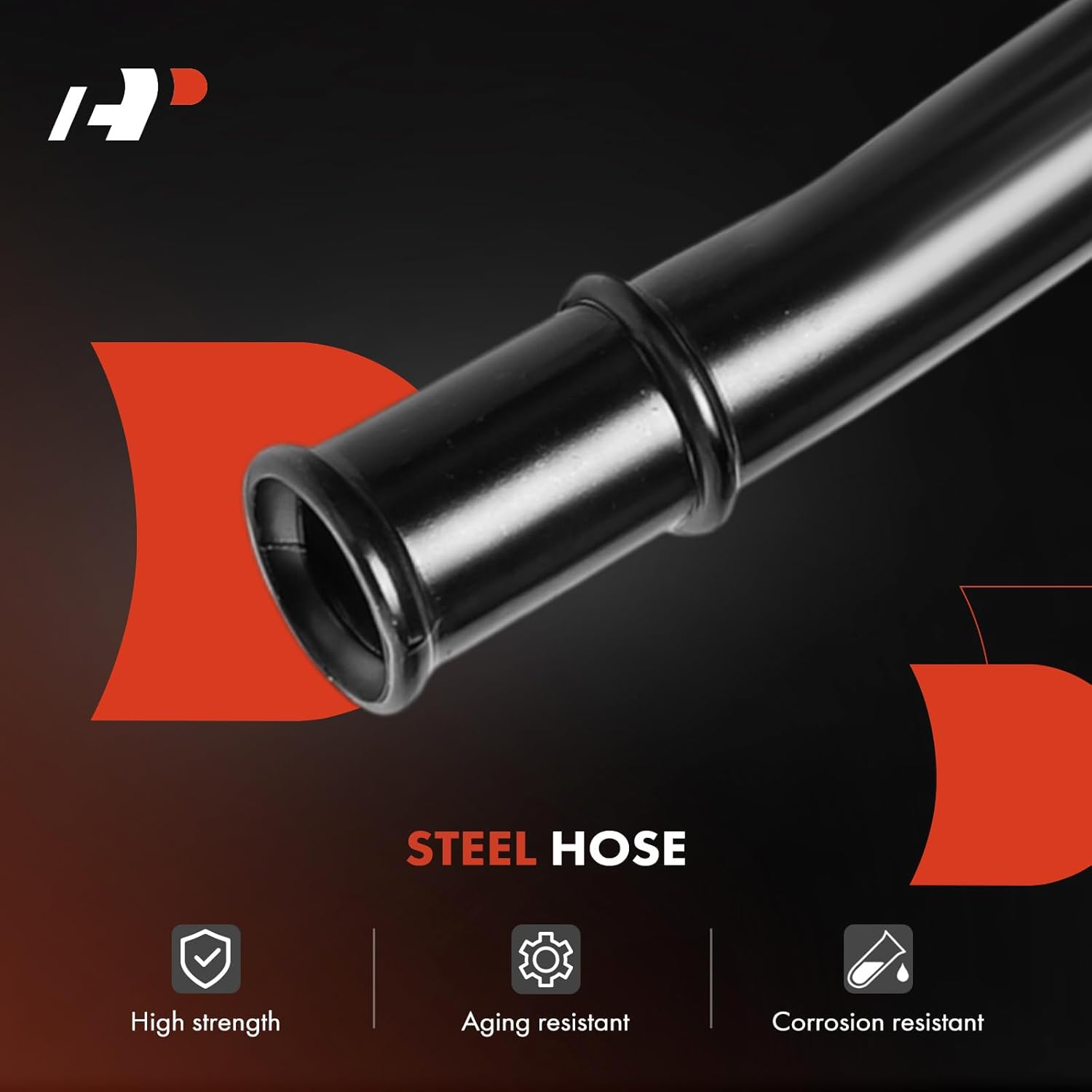 A-Premium HVAC Heater Hose Pipe Line Assembly Compatible with Ford F-150 F150, F-250 F250, F-350 F350, Bronco, 1985-1994, 5.0L 5.8L