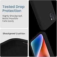 Vista 33 de FireNova Designed for iPhone 13 Pro Max Case, Silicone [Camera Protection] Phone Case with [2 Screen Protectors], Soft Anti-Scratch Microfiber Deep